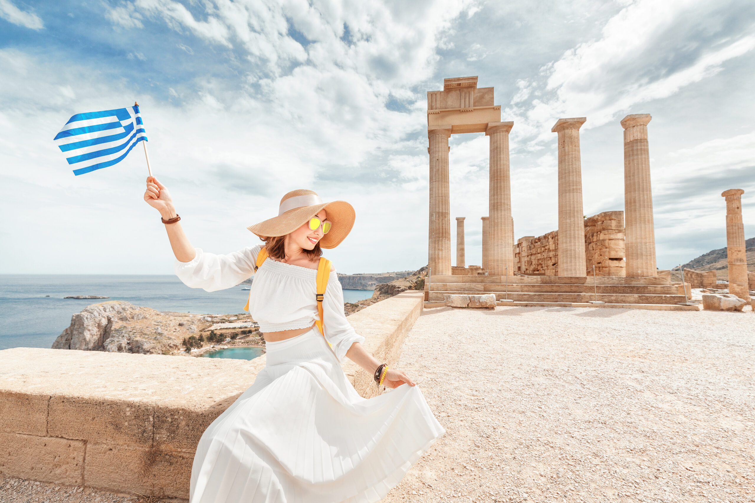 Athens Greece skyline